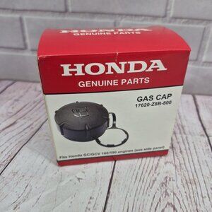 New Honda Genuine Gas Fuel Cap GCV 160 GCV190 Engines OEM 17620-Z8B-800